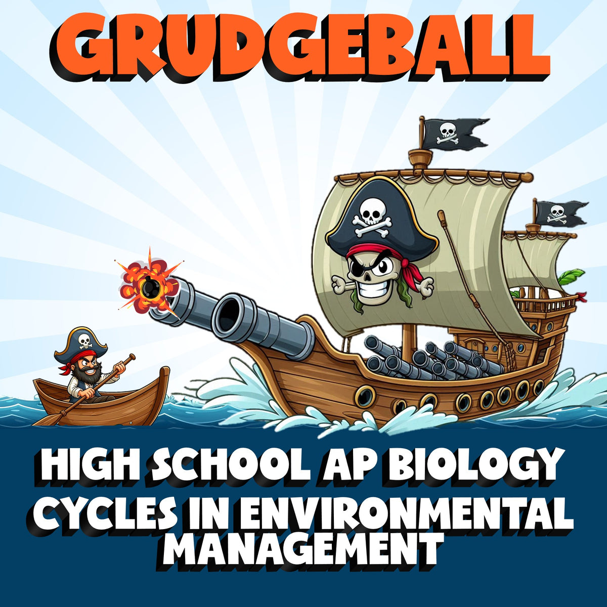 Cycles in Environmental Management GRUDGEBALL Science Game - No Prep AP Biology