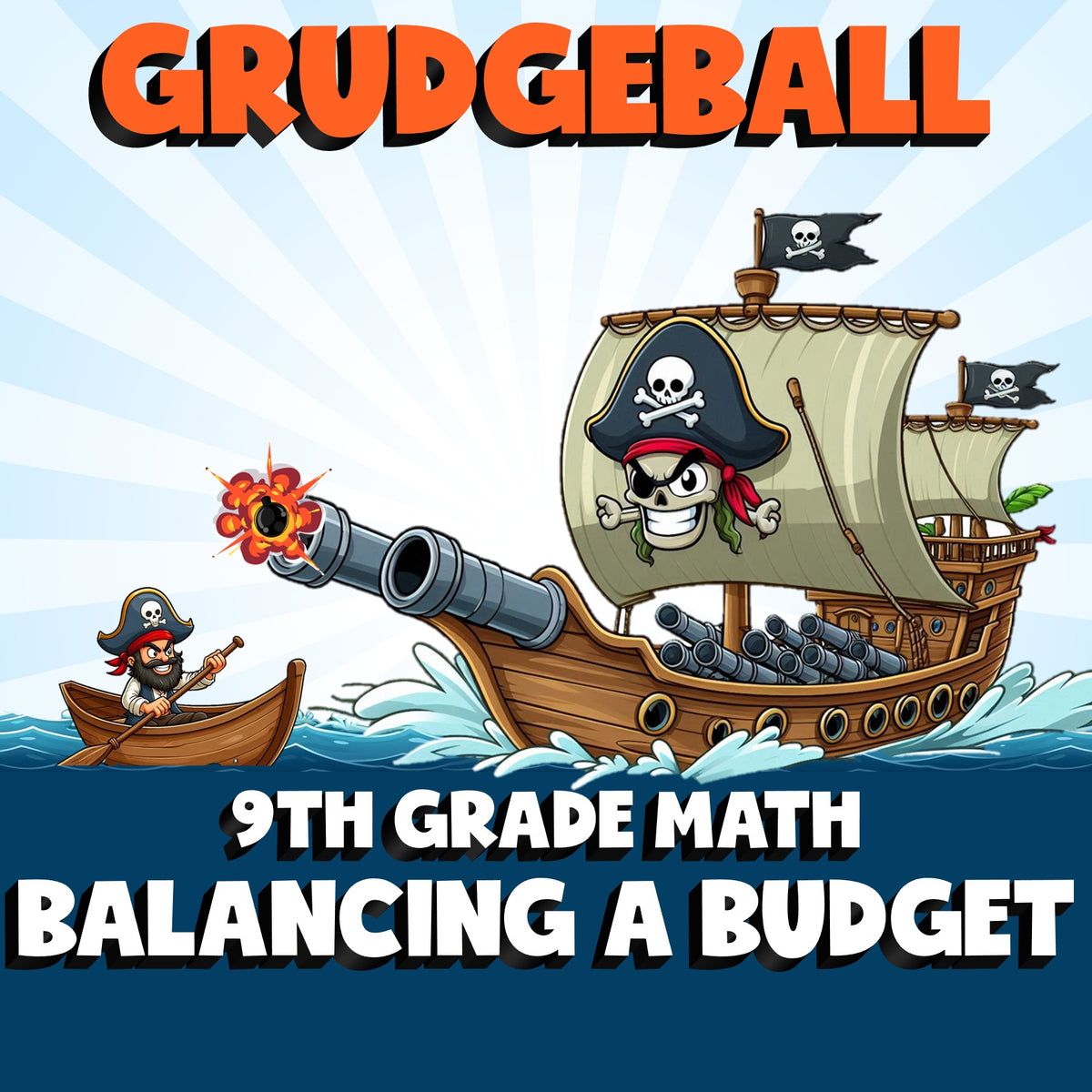 Balancing a Budget GRUDGEBALL Math Game - No Prep Grade 9 Review Activity