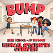 Medical Specialties Overview BUMP Science Game - No Prep AP Biology Review