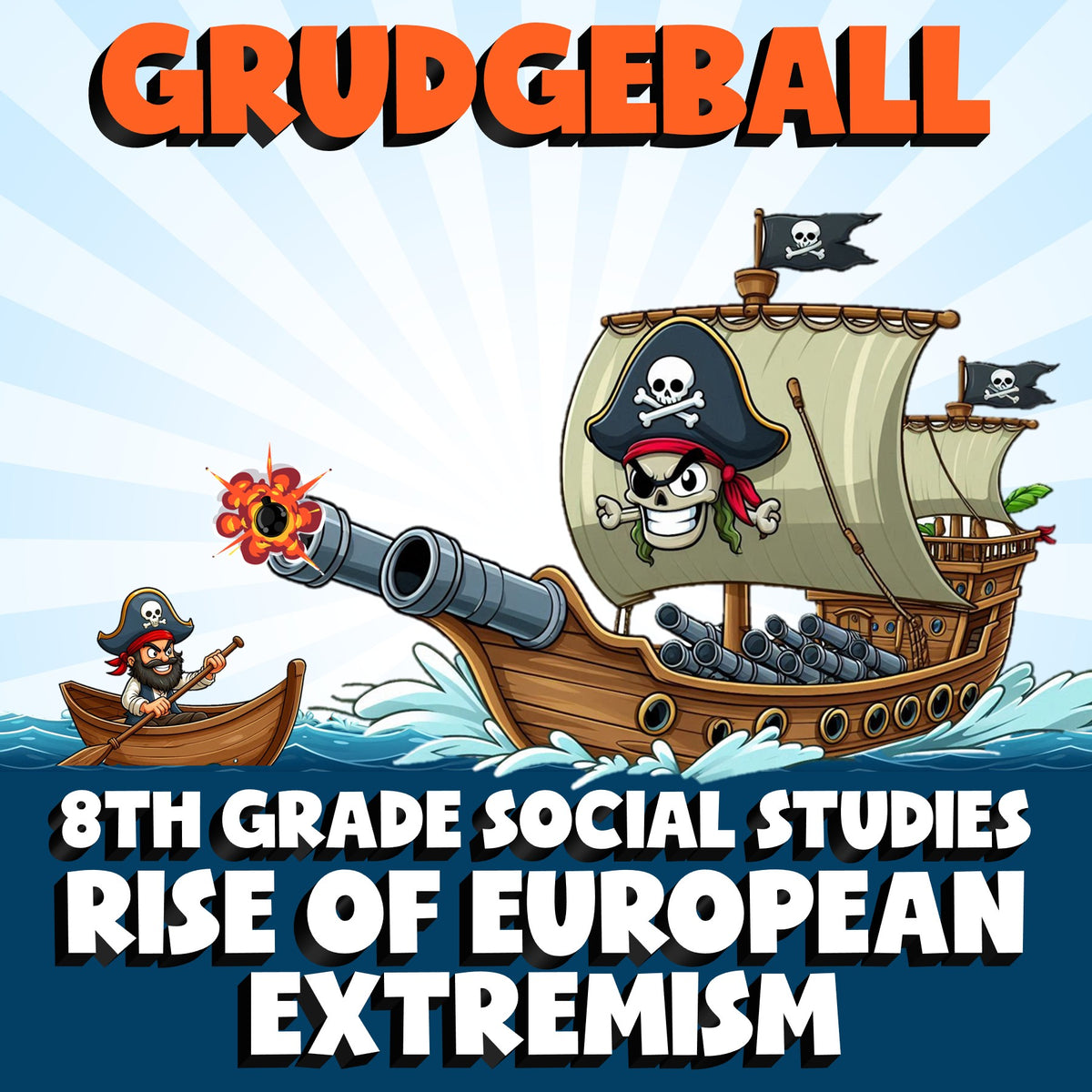 Rise of European Extremism GRUDGEBALL Socials Game - No Prep Grade 8 Review