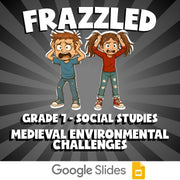 Medieval Environmental Challenges FRAZZLED Socials Game - No Prep Grade 7 Review