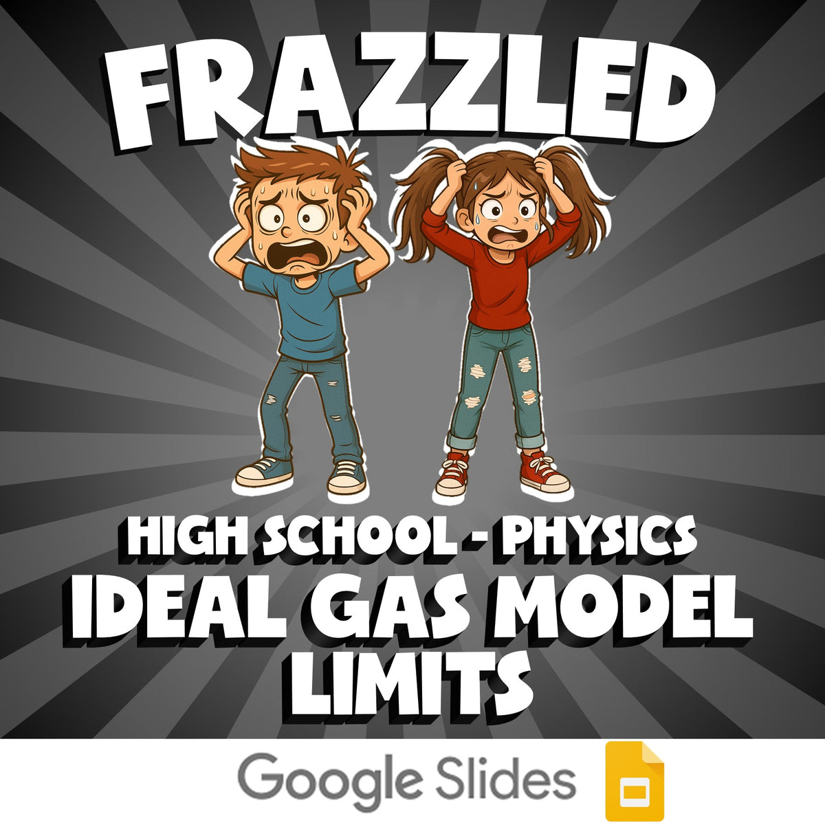 Ideal Gas Model Limits FRAZZLED Science Game - No Prep Physics Review Activity