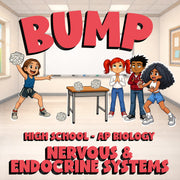 Nervous & Endocrine Systems BUMP Science Game - No Prep AP Biology Review