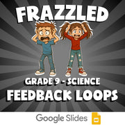 Feedback Loops FRAZZLED Science Game - No Prep Grade 9 Review Activity