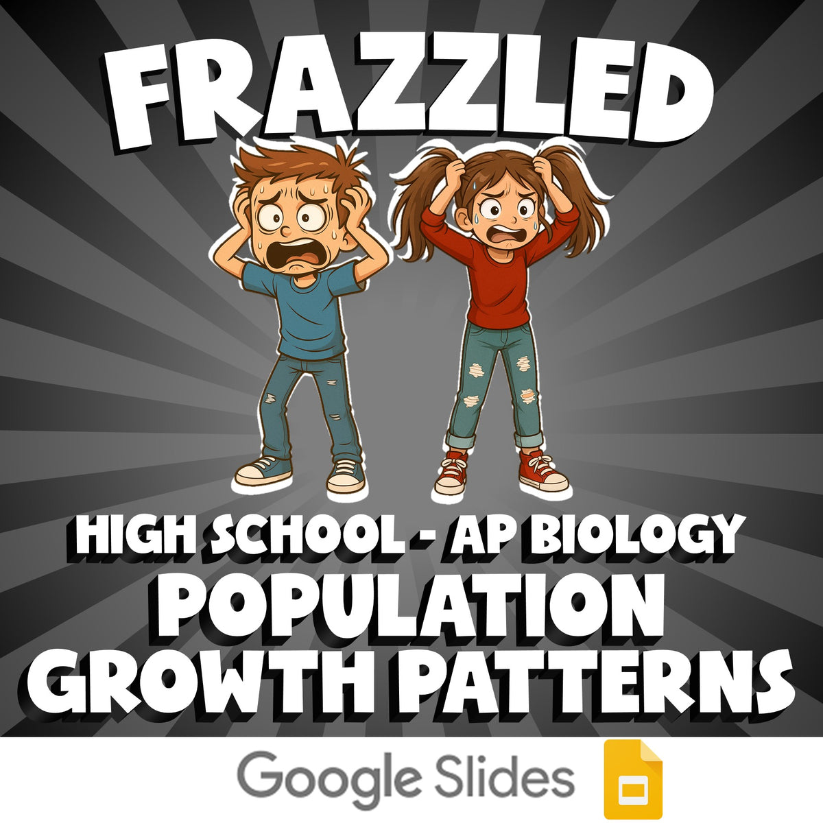 Population Growth Patterns FRAZZLED Science Game - No Prep AP Biology Review