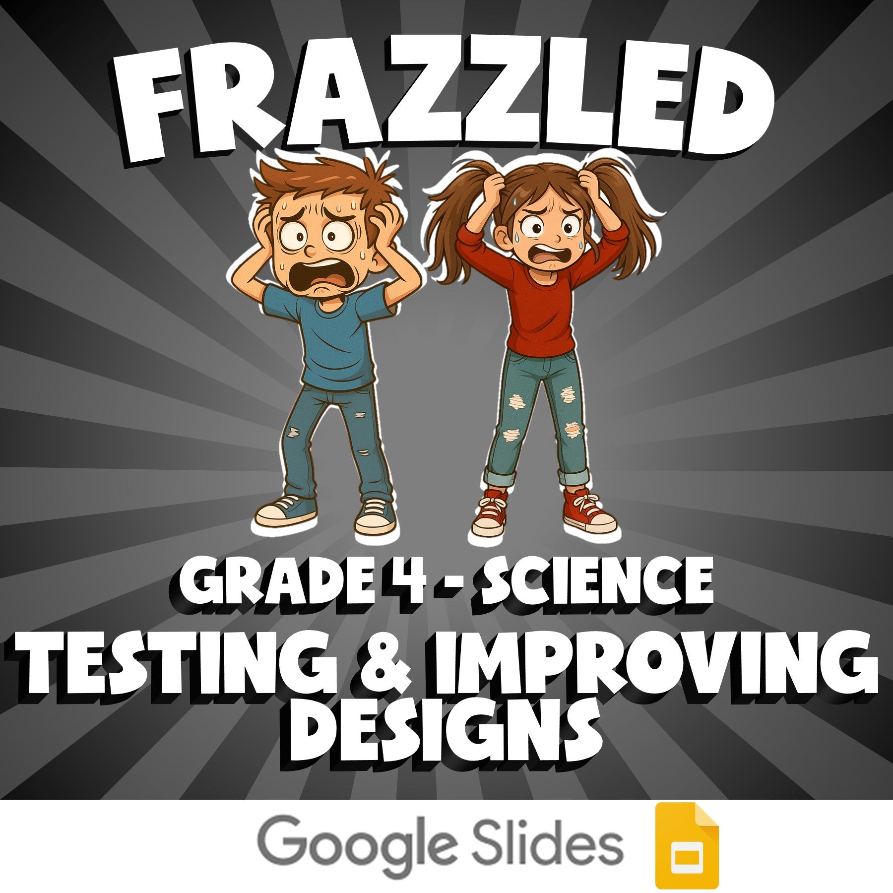 Testing & Improving Designs FRAZZLED Science Game - No Prep Grade 4 Review