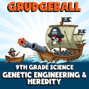 Genetic Engineering & Heredity GRUDGEBALL Science Game - No Prep Grade 9 Review