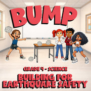 Building for Earthquake Safety BUMP Science Game - No Prep Grade 4 Review