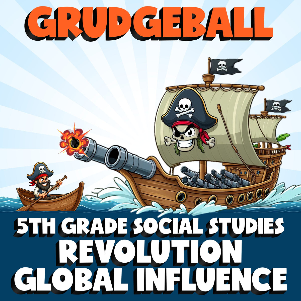 Revolution Global Influence GRUDGEBALL Socials Game - No Prep Grade 5 Review