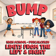Limits from the Left & Right BUMP Math Game - No Prep PreCalculus Review