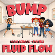 Fluid Flow BUMP Science Game - No Prep Physics Review Activity