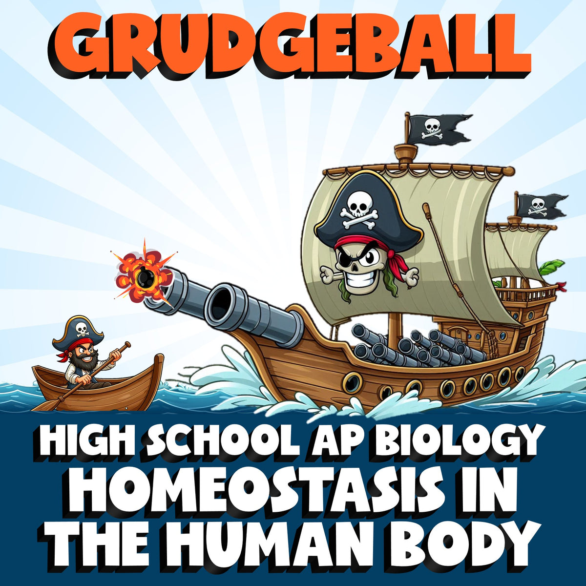 Homeostasis in the Human Body GRUDGEBALL Science Game - No Prep AP Biology