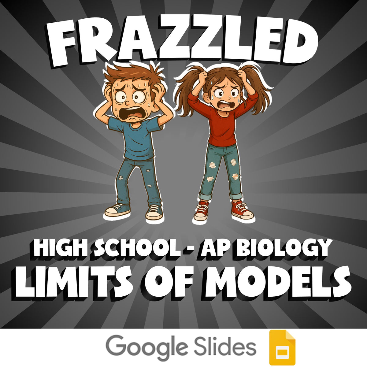 Limits of Models FRAZZLED Science Game - No Prep AP Biology Review Activity