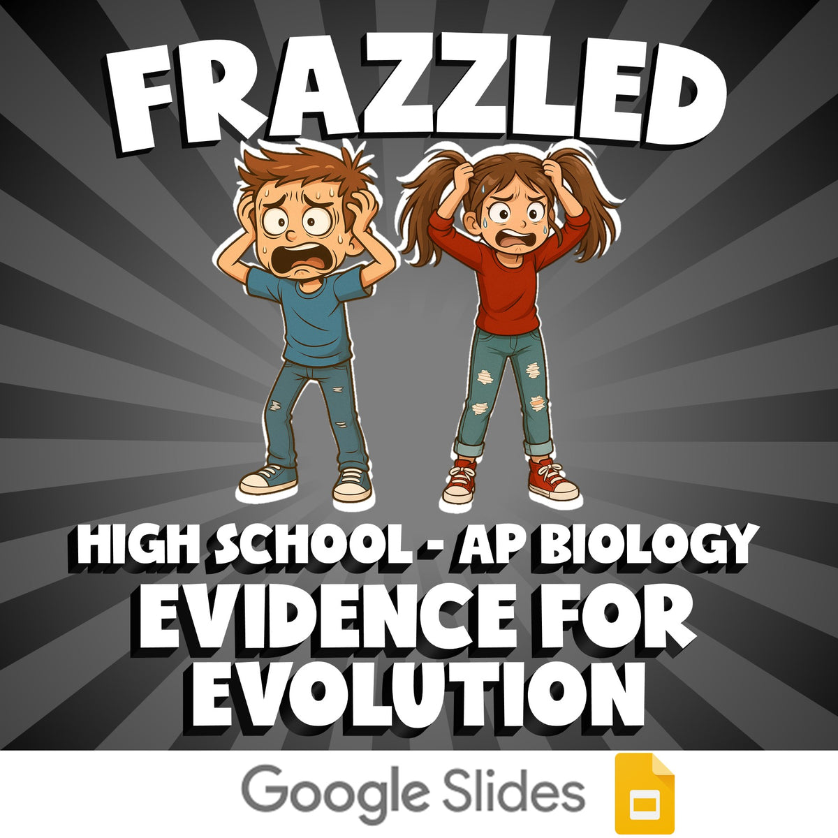 Evidence for Evolution FRAZZLED Science Game - No Prep AP Biology Review
