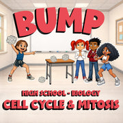 Cell Cycle & Mitosis BUMP Science Game - No Prep Biology Review Activity