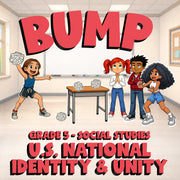 U.S. National Identity & Unity BUMP Socials Game - No Prep Grade 5 Review