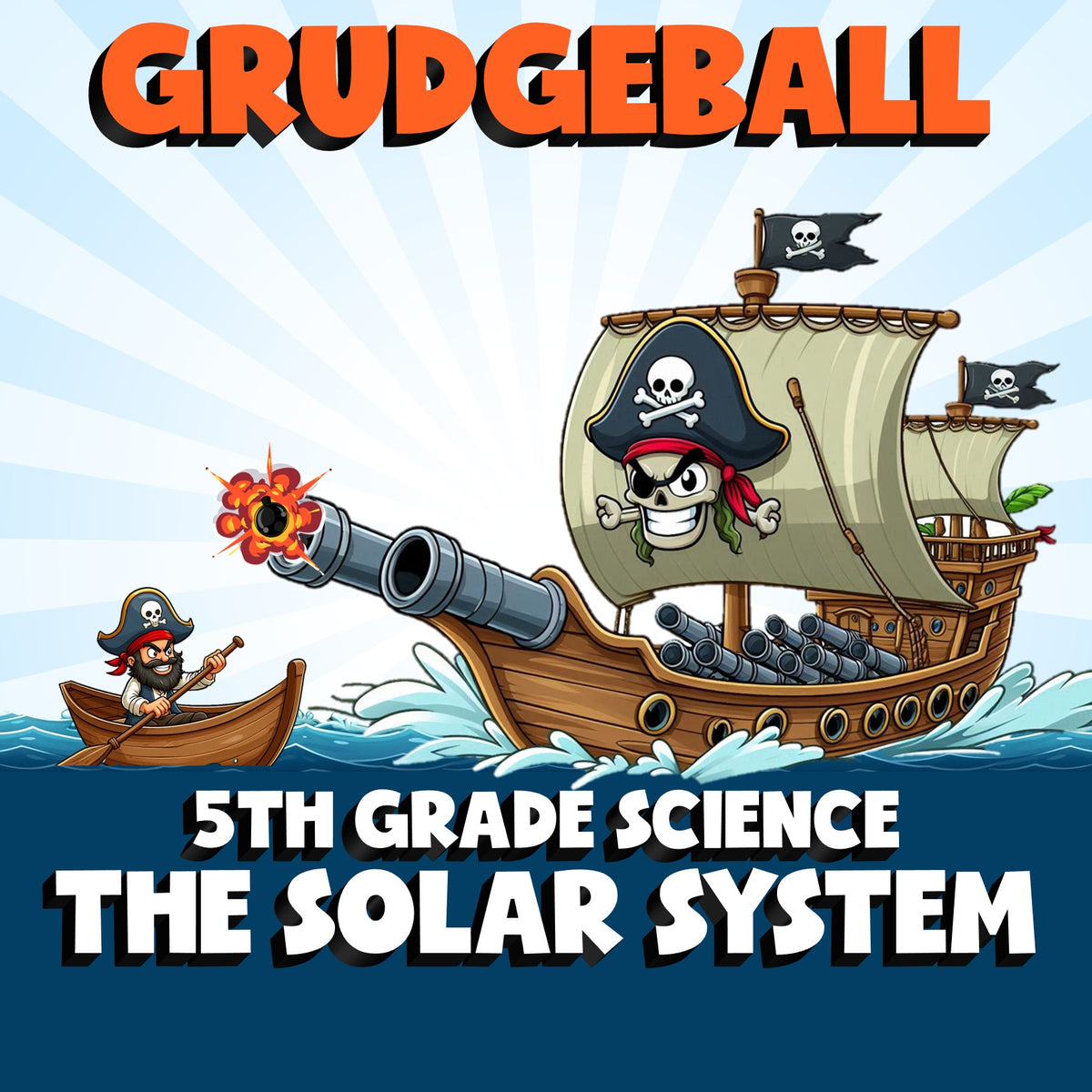 The Solar System GRUDGEBALL Science Game - No Prep Grade 5 Review Activity