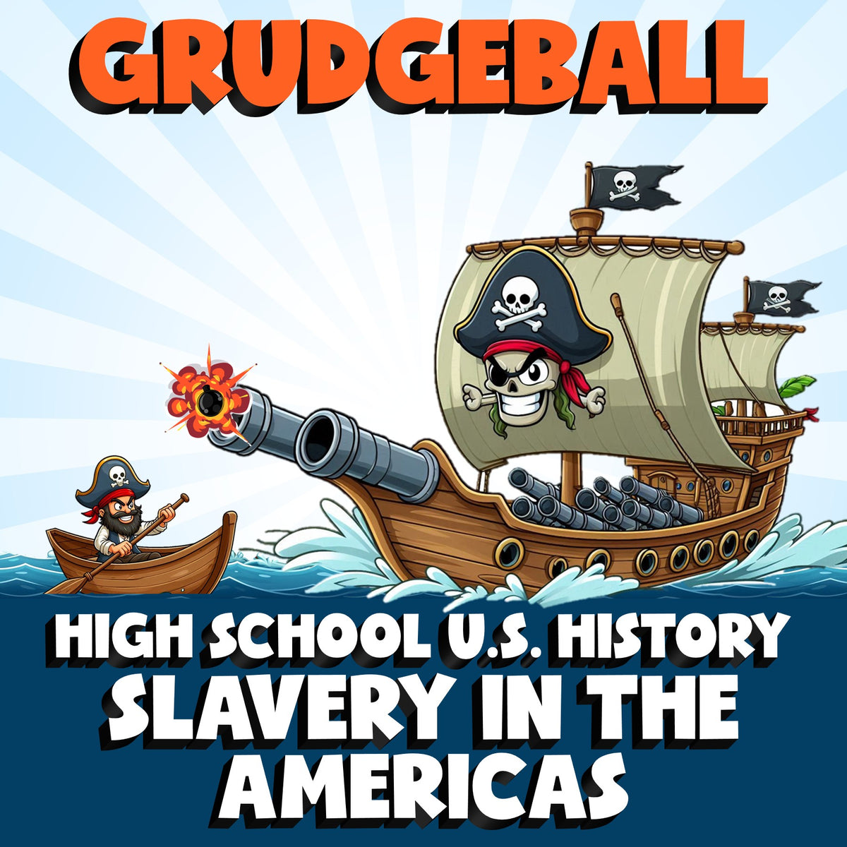 Slavery in the Americas GRUDGEBALL U.S. History Game - No Prep Review Activity