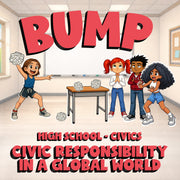 Civic Responsibility in a Global World BUMP Civics Game - No Prep Review