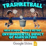 Environmental Impact of Agriculture TRASHKETBALL Game - No Prep World History