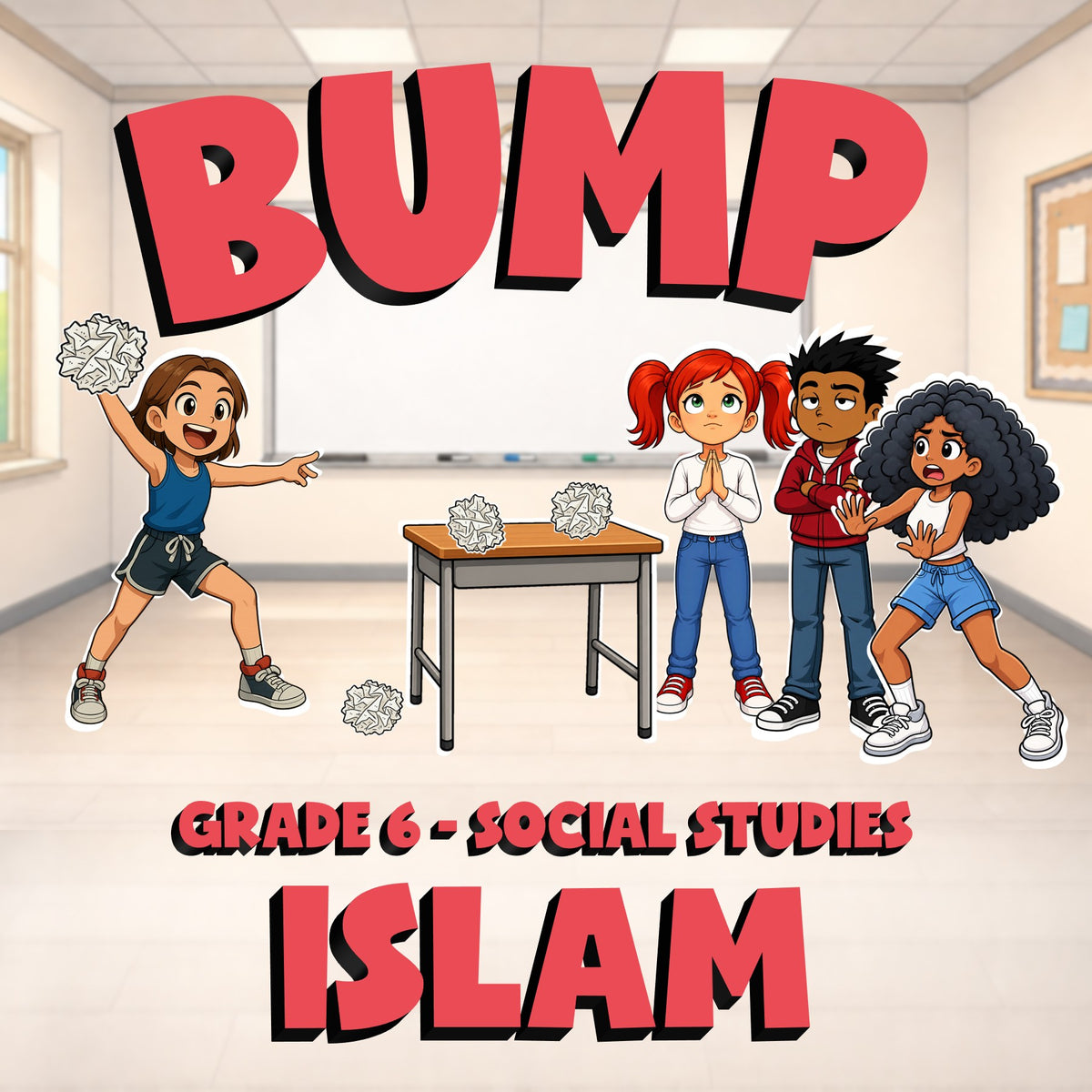 Islam BUMP Socials Game - No Prep Grade 6 Review Activity