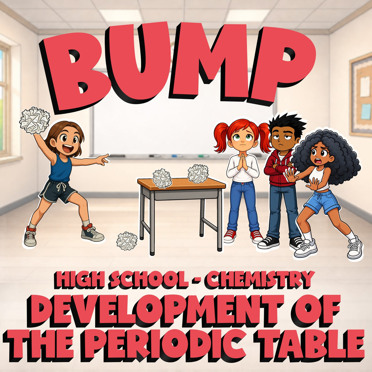 Development of the Periodic Table BUMP Science Game - No Prep Chemistry Review