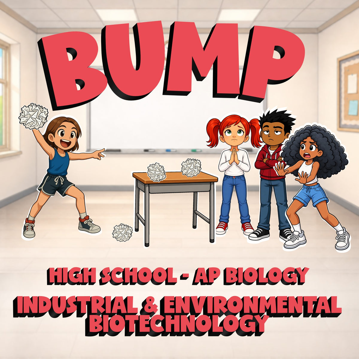 Industrial & Environmental Biotechnology BUMP Science Game - No Prep AP Biology