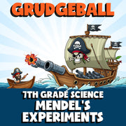 Mendel’s Experiments GRUDGEBALL Science Game - No Prep Grade 7 Review Activity
