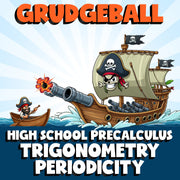 Trigonometry Periodicity GRUDGEBALL Math Game - No Prep PreCalculus Review