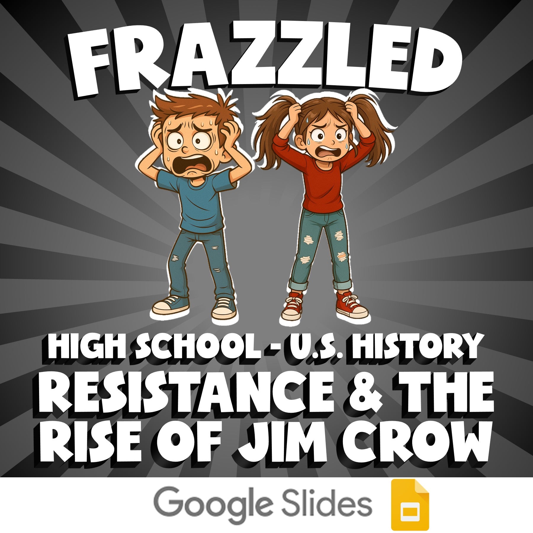 Resistance & the Rise of Jim Crow FRAZZLED U.S. History Game - No Prep Review