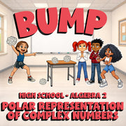 Polar Representation of Complex Numbers BUMP Math Game - No Prep Algebra 2