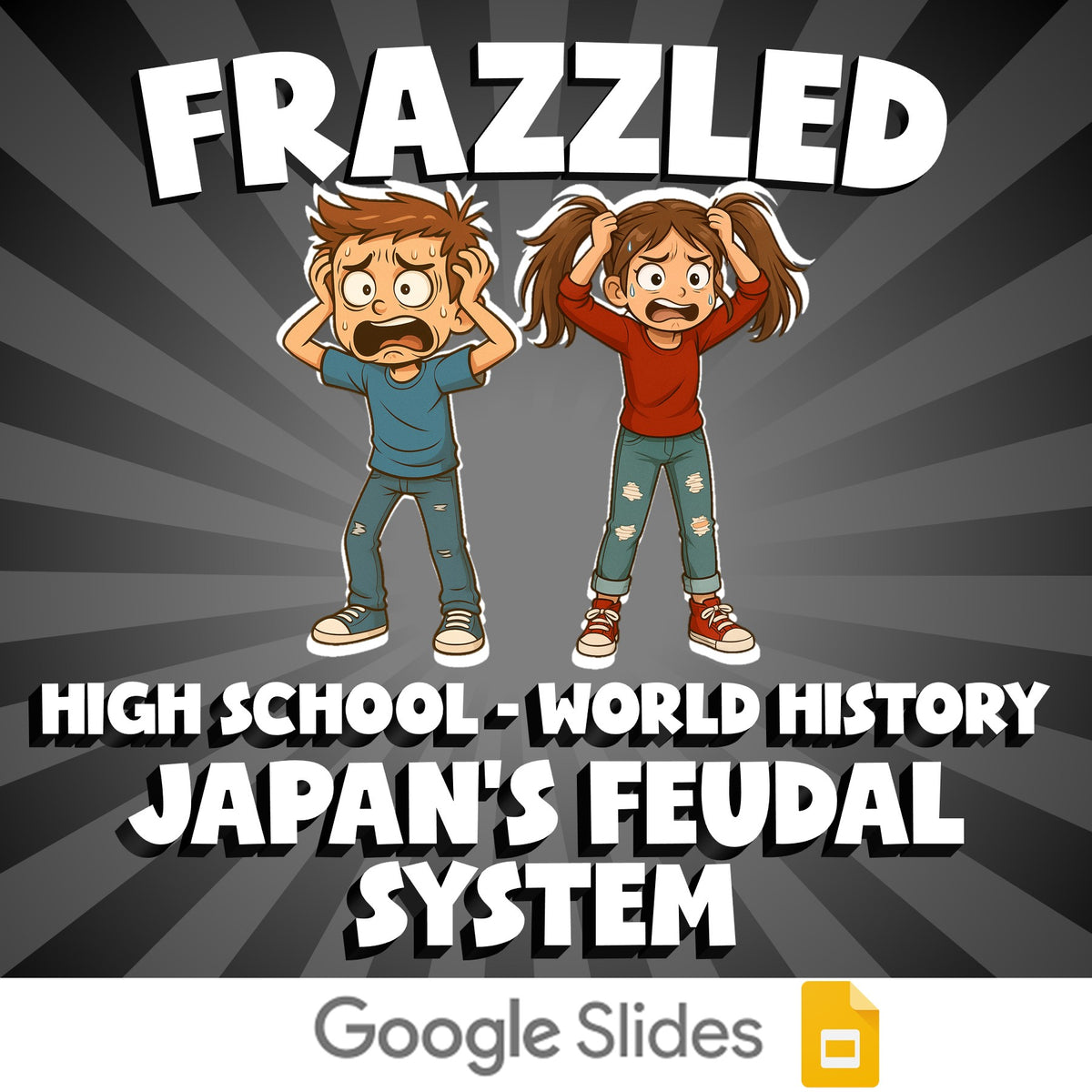 Japan’s Feudal System FRAZZLED Game - No Prep World History Review Activity