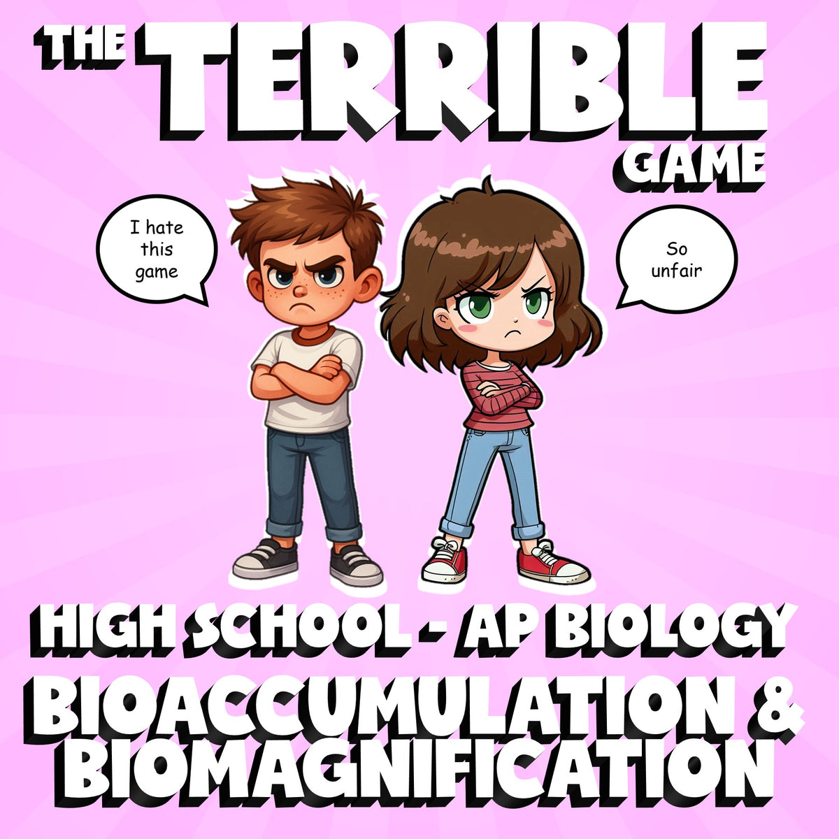 Bioaccumulation & Biomagnification THE TERRIBLE GAME - AP Biology Science Review