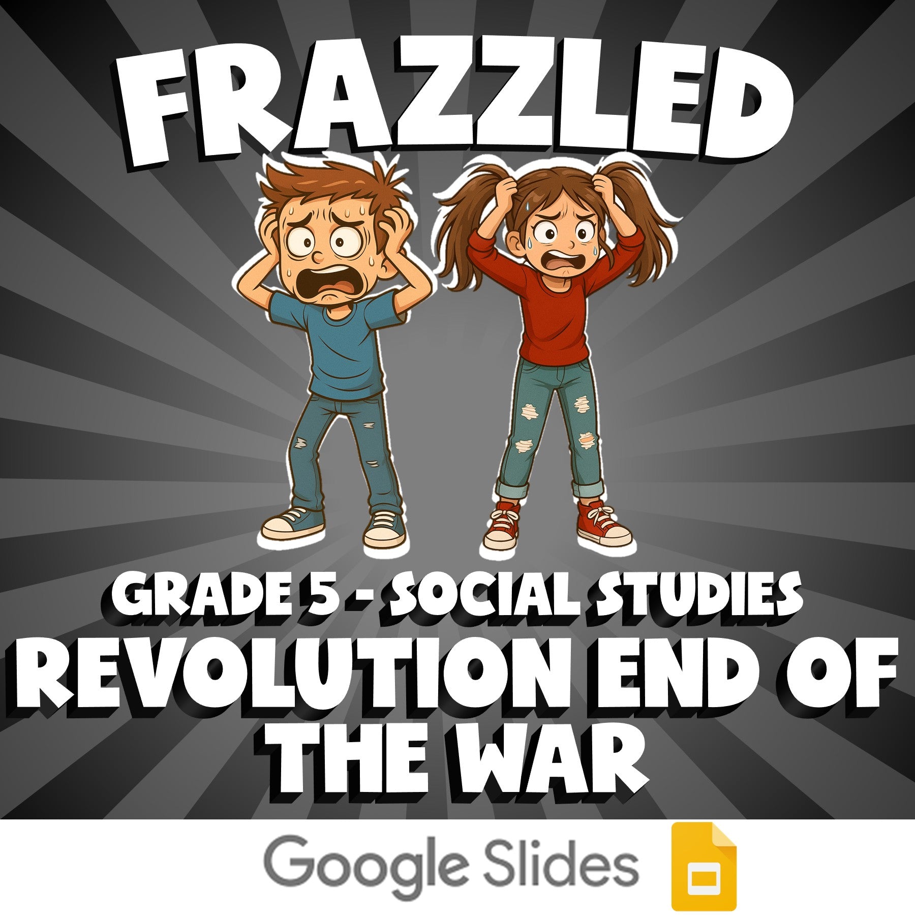 Revolution End of the War FRAZZLED Socials Game - No Prep Grade 5 Review