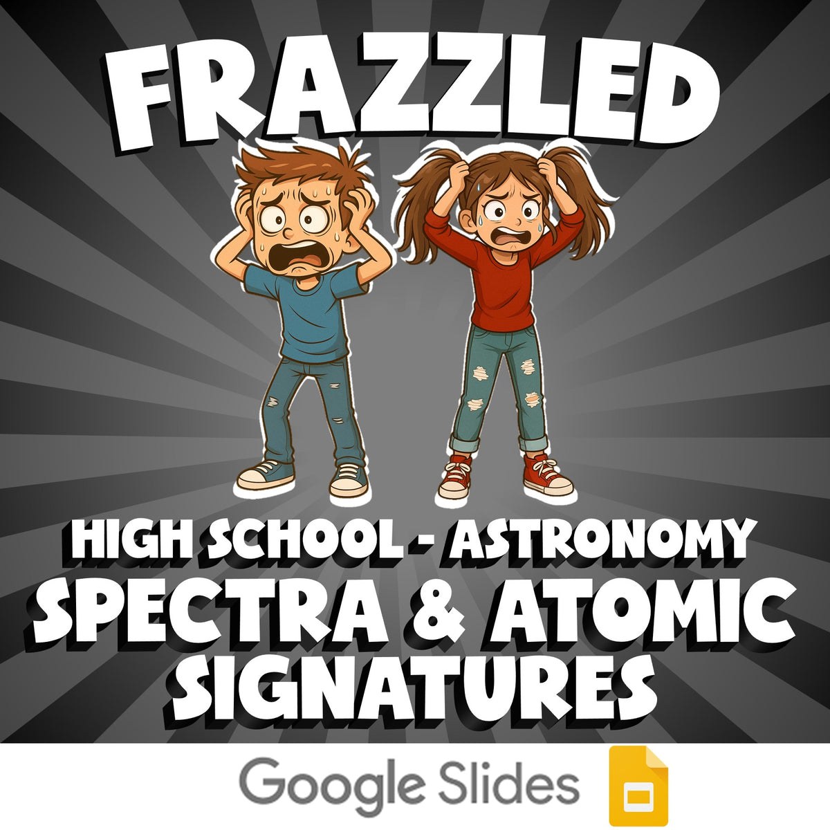 Spectra & Atomic Signatures FRAZZLED Science Game - No Prep Astronomy Review