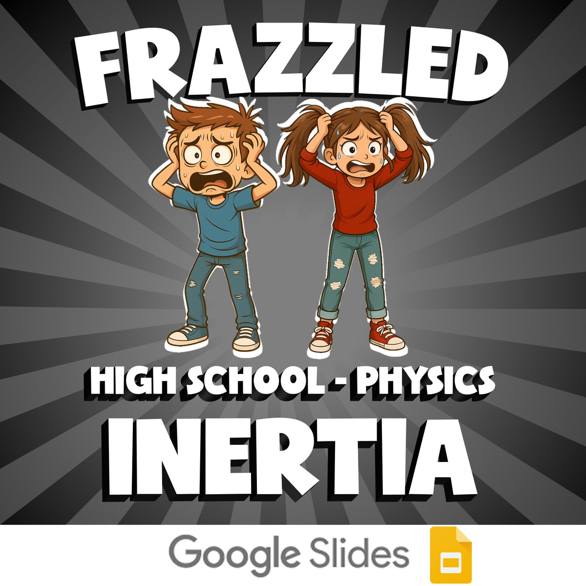 Inertia FRAZZLED Science Game - No Prep Physics Review Activity