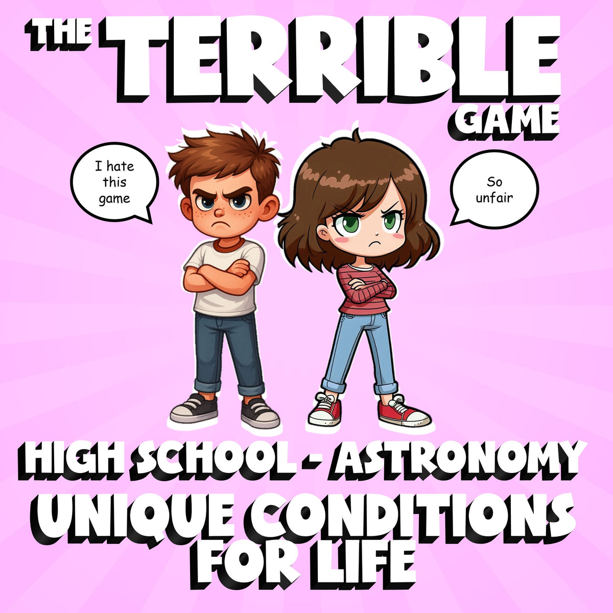 Unique Conditions for Life THE TERRIBLE GAME - No Prep Astronomy Science Review