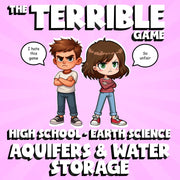Aquifers & Water Storage THE TERRIBLE GAME - No Prep Earth Science Review