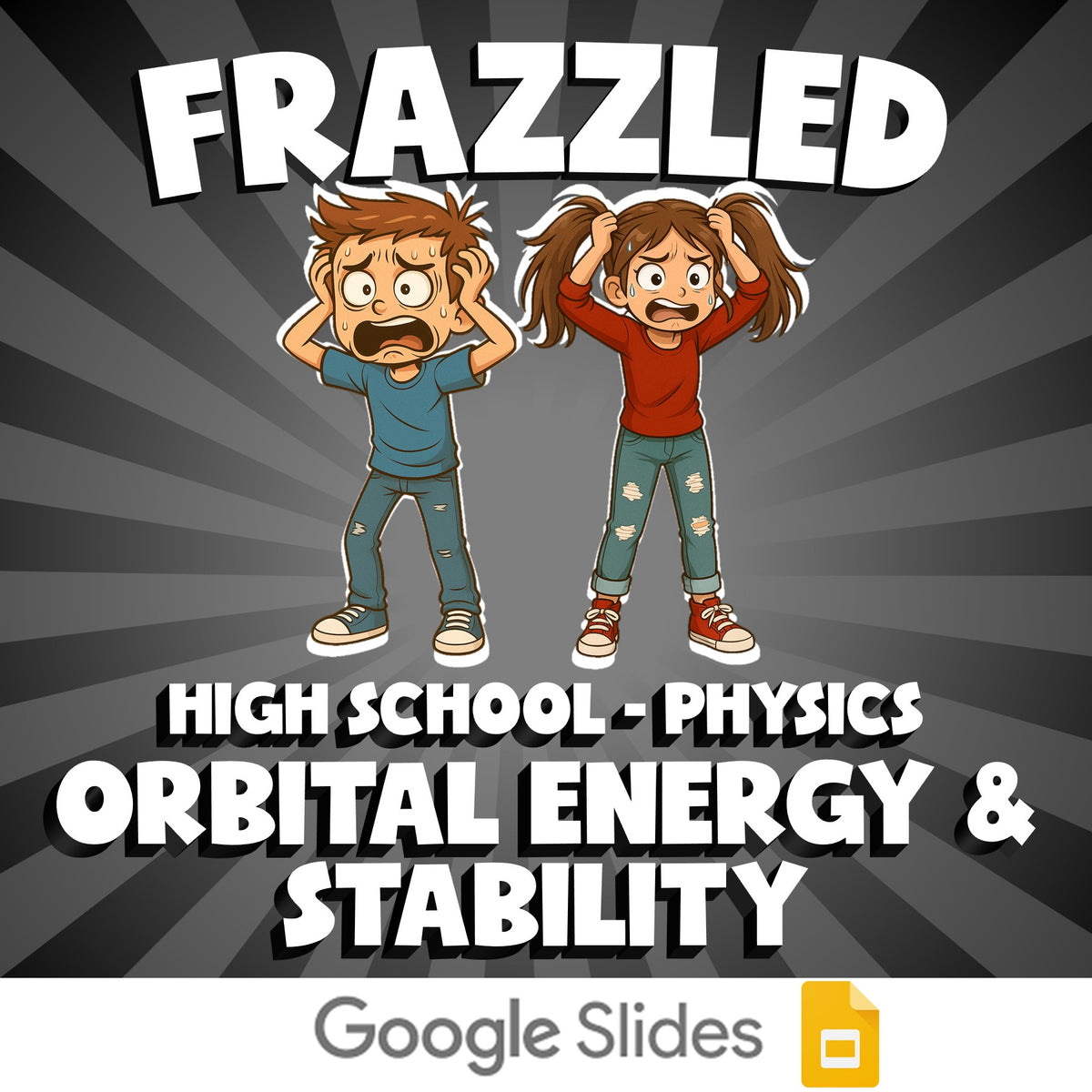 Orbital Energy & Stability FRAZZLED Science Game - No Prep Physics Review