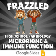 Microbiome & Immune Function FRAZZLED Science Game - No Prep AP Biology Review
