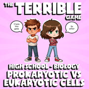 Prokaryotic vs Eukaryotic Cells THE TERRIBLE GAME - Biology Science Review
