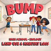 Land Use & Habitat Loss BUMP Science Game - No Prep Biology Review Activity