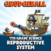 Reproductive System GRUDGEBALL Science Game - No Prep Grade 7 Review Activity