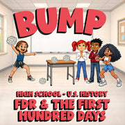 FDR & the First Hundred Days BUMP U.S. History Game - No Prep Review Activity