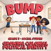 Growing Colonial Political Identity BUMP Socials Game - No Prep Grade 5 Review