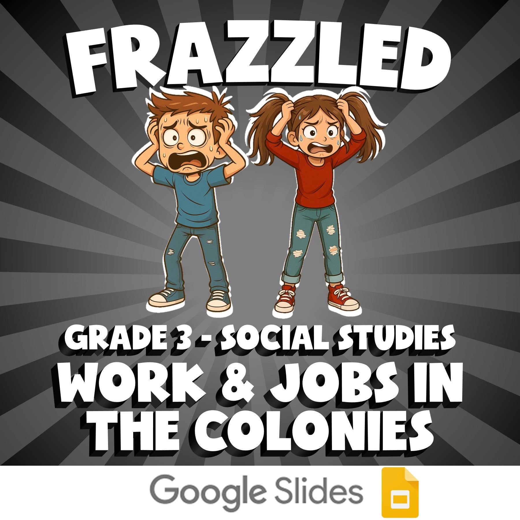 Work & Jobs in the Colonies FRAZZLED Socials Game - No Prep Grade 3 Review