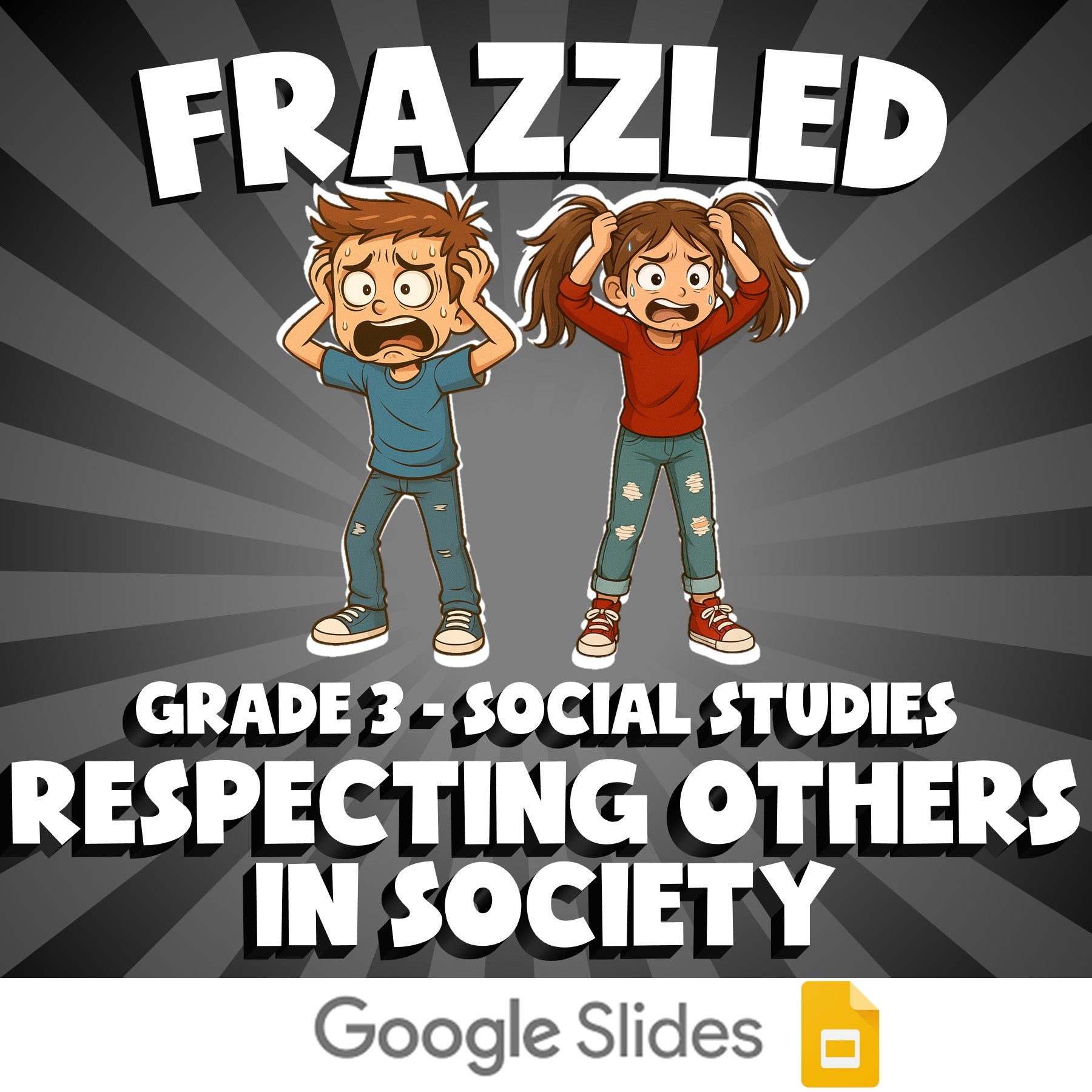 Respecting Others in Society FRAZZLED Socials Game - No Prep Grade 3 Review
