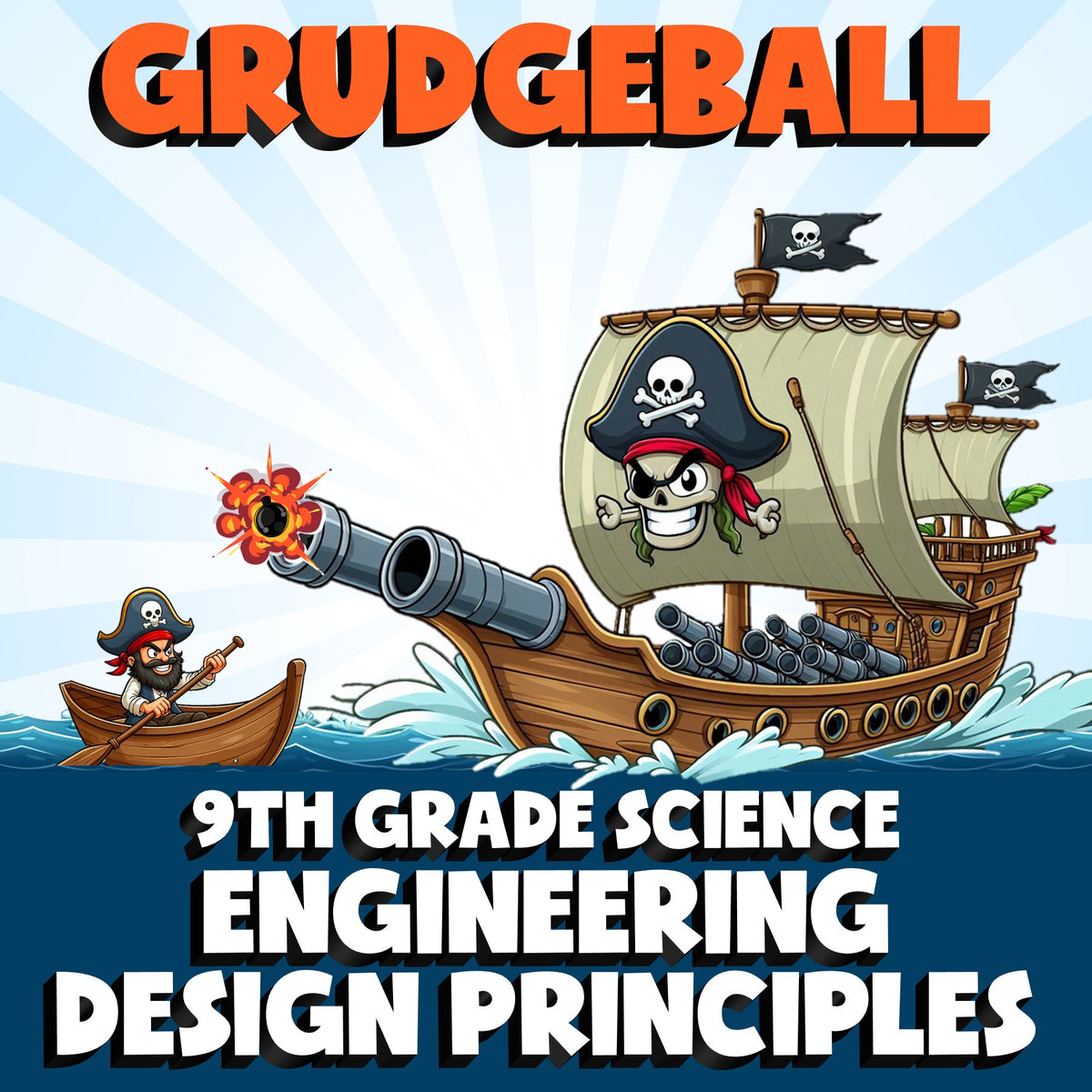 Engineering Design Principles GRUDGEBALL Science Game - No Prep Grade 9 Review