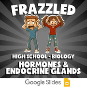Hormones & Endocrine Glands FRAZZLED Science Game - No Prep Biology Review