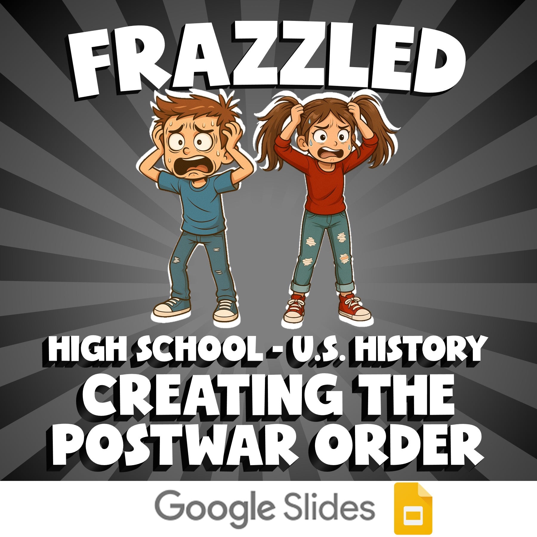 Creating the Postwar Order FRAZZLED U.S. History Game - No Prep Review Activity